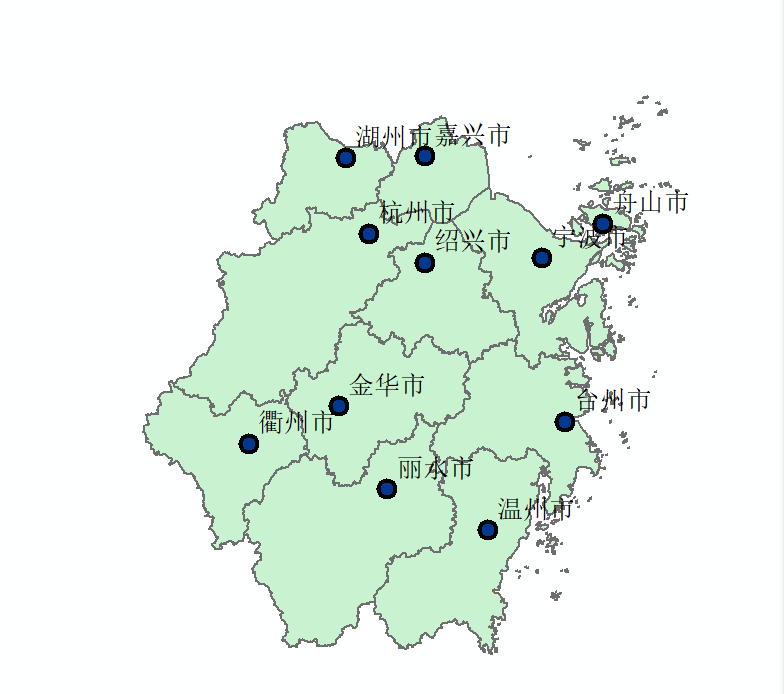 2全国和浙江省矢量地图数据